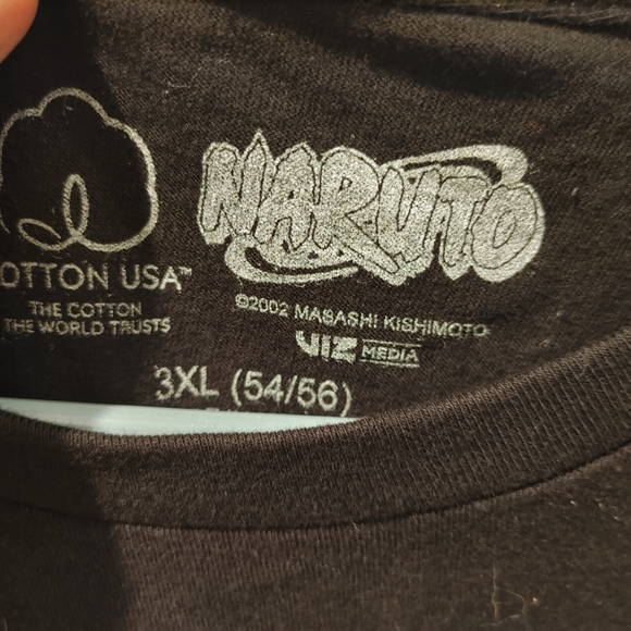 NARUTO BLACK TEE - Picture 3 of 3